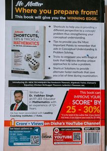 Maths Shortcut Tricks For Jee Main, Advanced &amp; KVPY