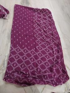 Elegant Purple Embroidered Kurta Set
