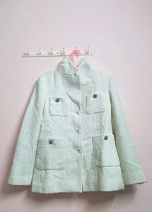 Women White Beautiful Coat