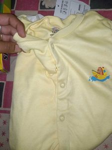 Baby  Top+Bottom Attached Wear