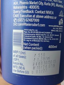 Nivea Cocoa Nourish Lotion