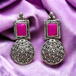 silver chokar jewellery set