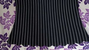 Shein, Round Neck Style- Elegant striped  top