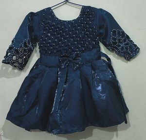 Cute Blue Party Dress