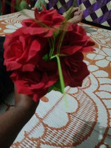 Artificial Red Roses