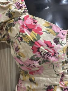 Corset Style Crop Top