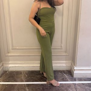 Olive Green Jumpsuit