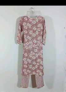 Green Multicolored Kurta Set