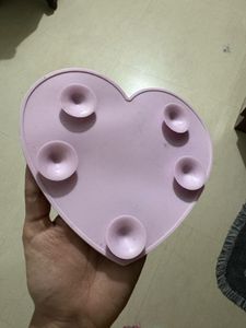 Heart Brush Cleaning Pad