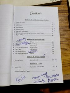 4TH SEM BA ENGLISH CALICUT UNIVERSITY