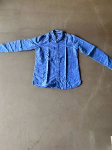US POLO Stylish Blue Boys Full Sleeves Shirt