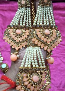 Maangtika with Earrings