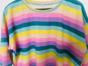 Striped Colorful dress