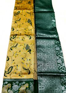 Tissue Silk Saree With Blouse Piece