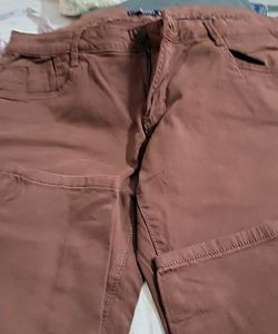 Brown Jeans Pants