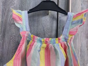 Colorful Cotton Top For Girls