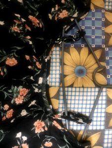 Floral Print Off-Shoulder Top