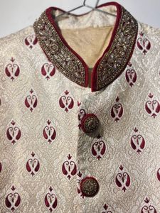 Elegant Embroidered Sherwani