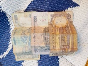 Old 100 And 50 Rs. Note