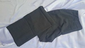 Grey Flared Pants - 23