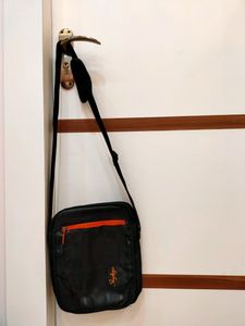 Skybags Sling Bag Black Color 2 Compartments