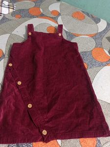 Cute Corduroy Jumper Dress