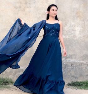 Alani’s Brand New Hand Embroidered Dress with Dupp