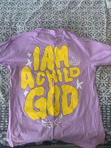 Lavender Casual T-Shirt