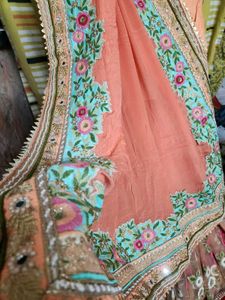 Embroidery Zari Work Lehenga Choli ✨💖 #Embroidery