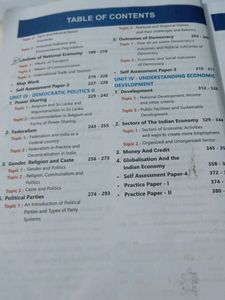 Class 10 Oswaal Q.B Social Science