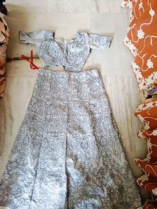 TAFETA woman&#39;s Lengha