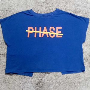 Blue &amp; Yellow Graphic Tee