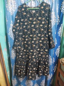 Elegant Green Ethnic Gown / 3 kurti