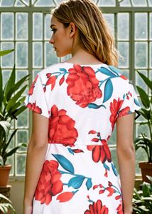 Floral Print Mini Dress 🛍️