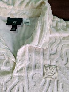 H&amp;M X Keith Haring Regular Fit Terry Polo Shirt