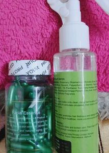 Combo Of Rose Mary Water And Vitamin E Capsule