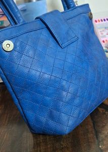 Esbeda original Blue Quilted Handbab