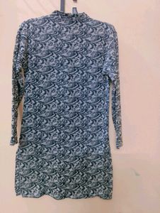 Patterned Knit Cardigan