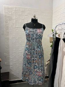 Boho-Inspired Printed Summer Dress
