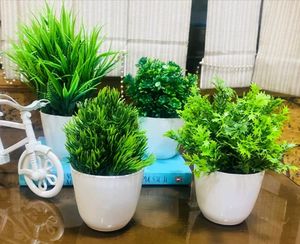 4pc Set Of Artificial Plant