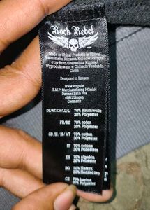 Rock Rebel (EMP) Heavyweight Grunge Zip-Up 💀