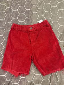 corduroy shorts
