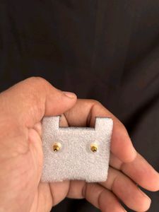 Ad Diamond  Stud  Earring