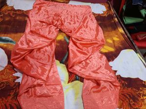 Peach Embroidered Kurta Set