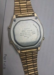 Casio Gold Digital Watch