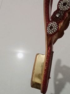 Red Colour Sandle No 8