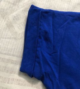 BLUE T-SHIRT TOP