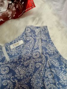 💙Paisley Fit &amp; Flare Dress💙