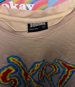 Bonkers Corner Oversized Back Print T-shirt