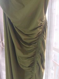 Olive Green Dress